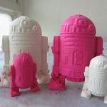 Large And Mini R2d2 Crayon Set Of 8 In Pink And..