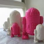 Large And Mini R2d2 Crayon Set Of 8 In Pink And..